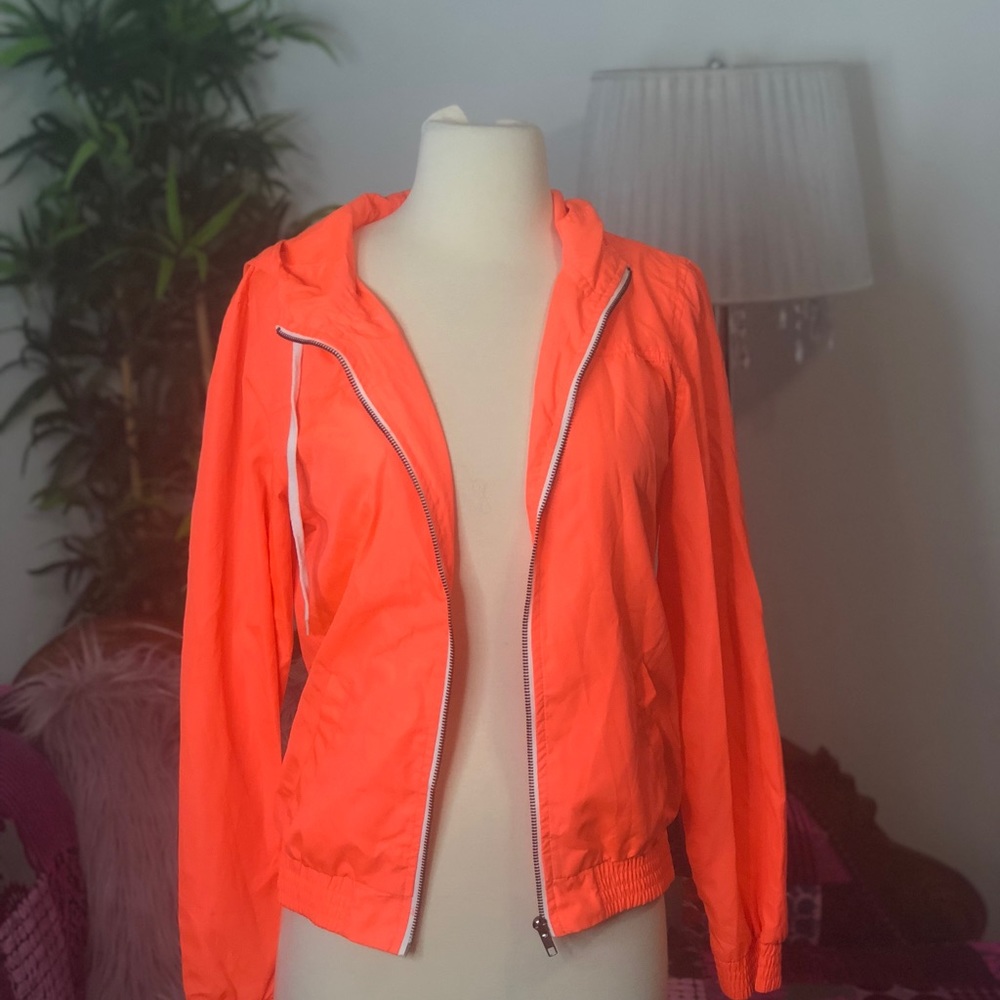 ZINE NEON CORAL JACKET - Picture 3 of 6